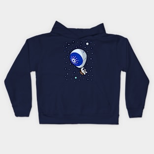 Cardano. To the Moon. T-shirt Kids Hoodie